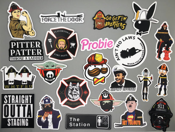 Firefighter Stickers