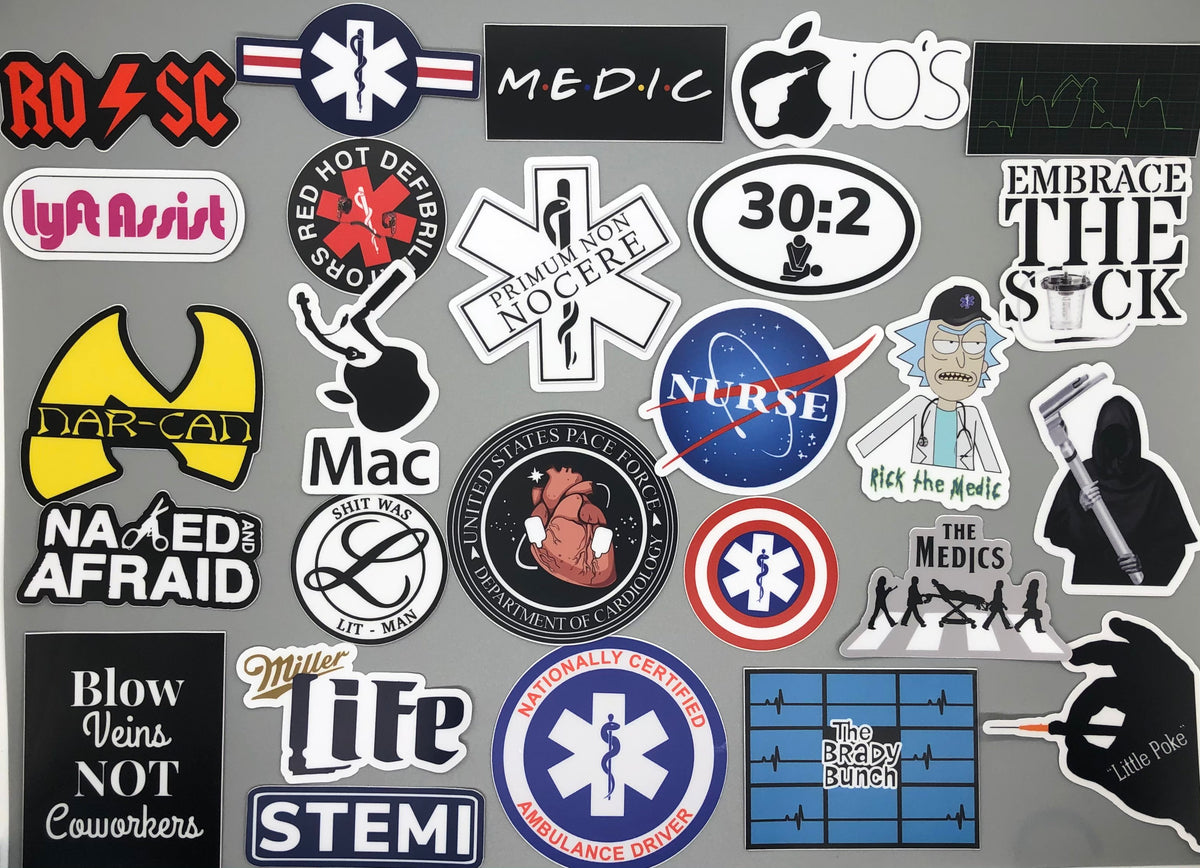 EMS and Medical Stickers and Merch – The Daily Medic