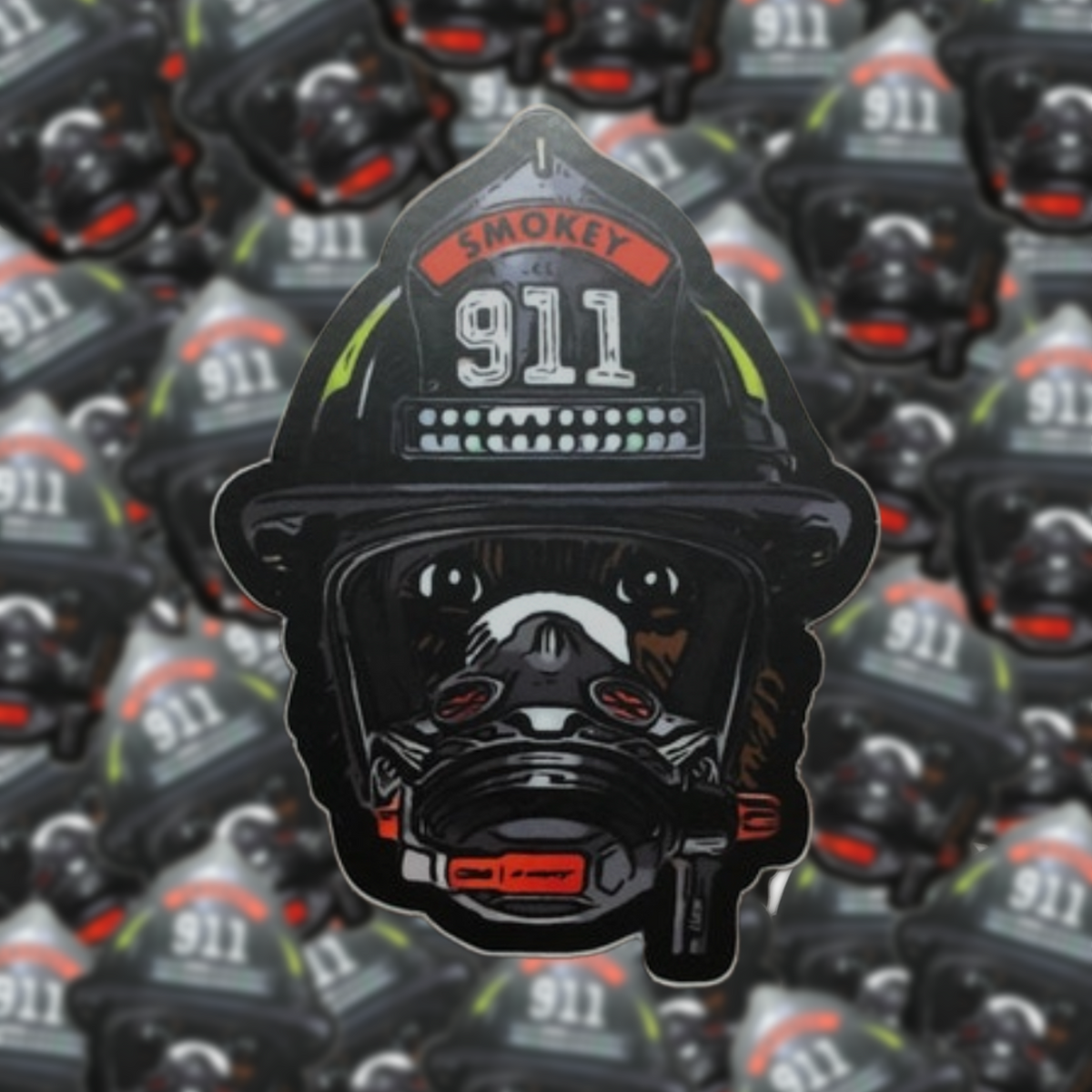 Smokey the Bear SCBA Sticker – The Daily Medic