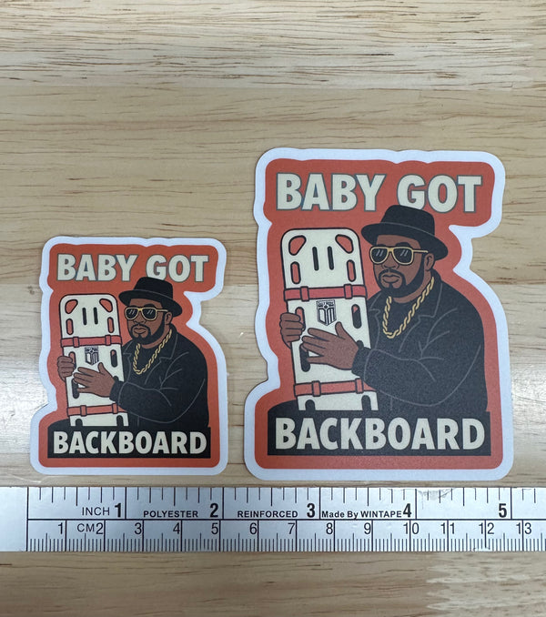 Baby Got Backboard Sticker