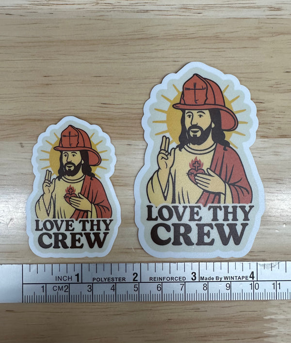 Love Thy Crew Sticker