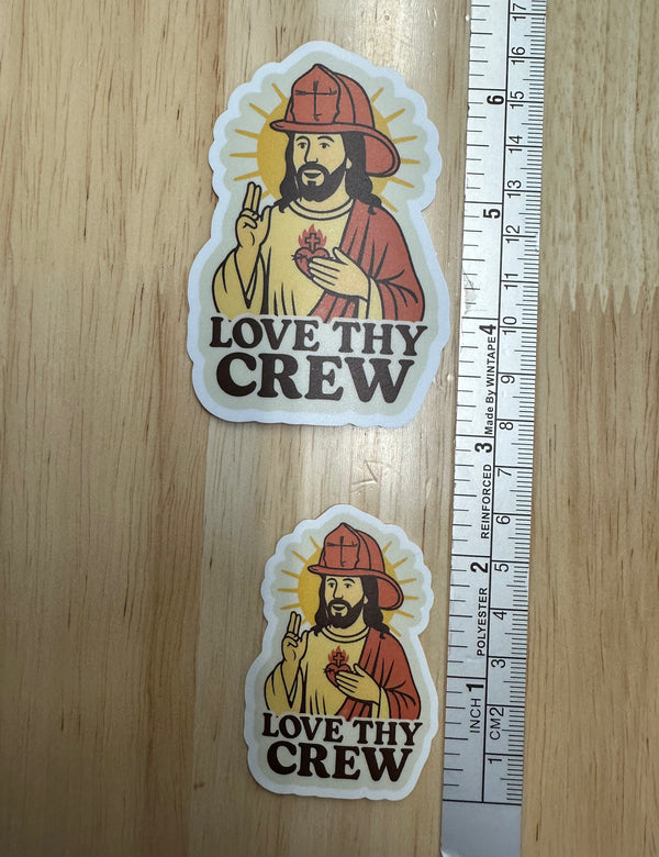 Love Thy Crew Sticker