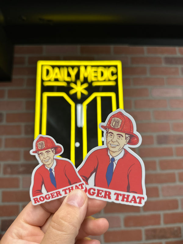 Roger That Sticker