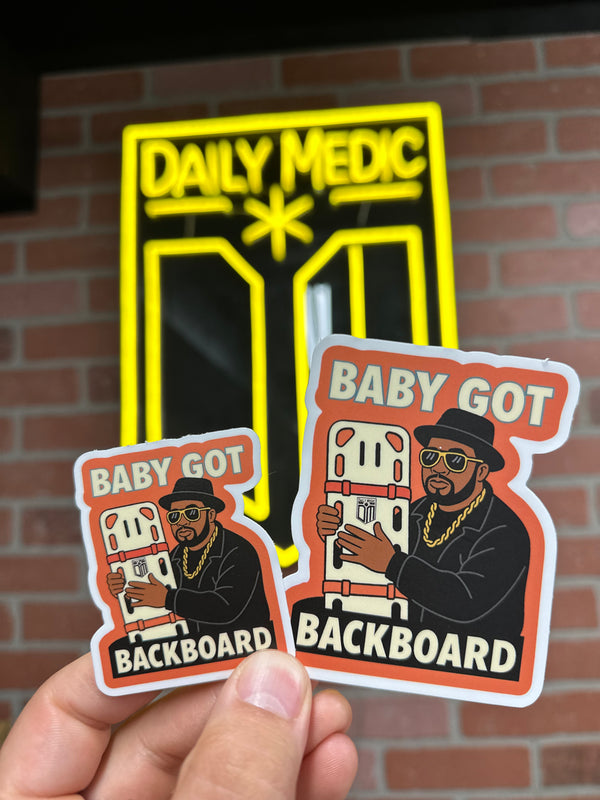 Baby Got Backboard Sticker