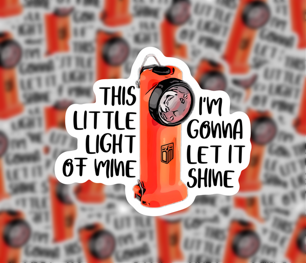 This Little Light of Mine Sticker