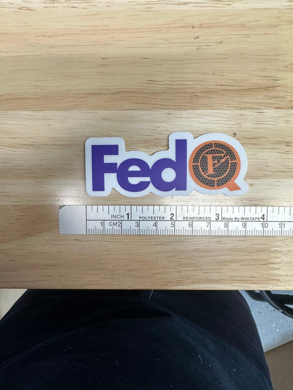 Fed Q Sticker
