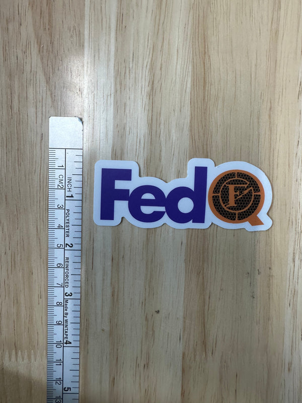 Fed Q Sticker