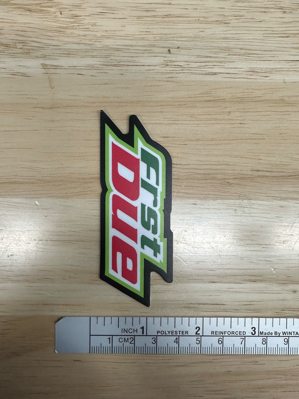 Frst Due Sticker