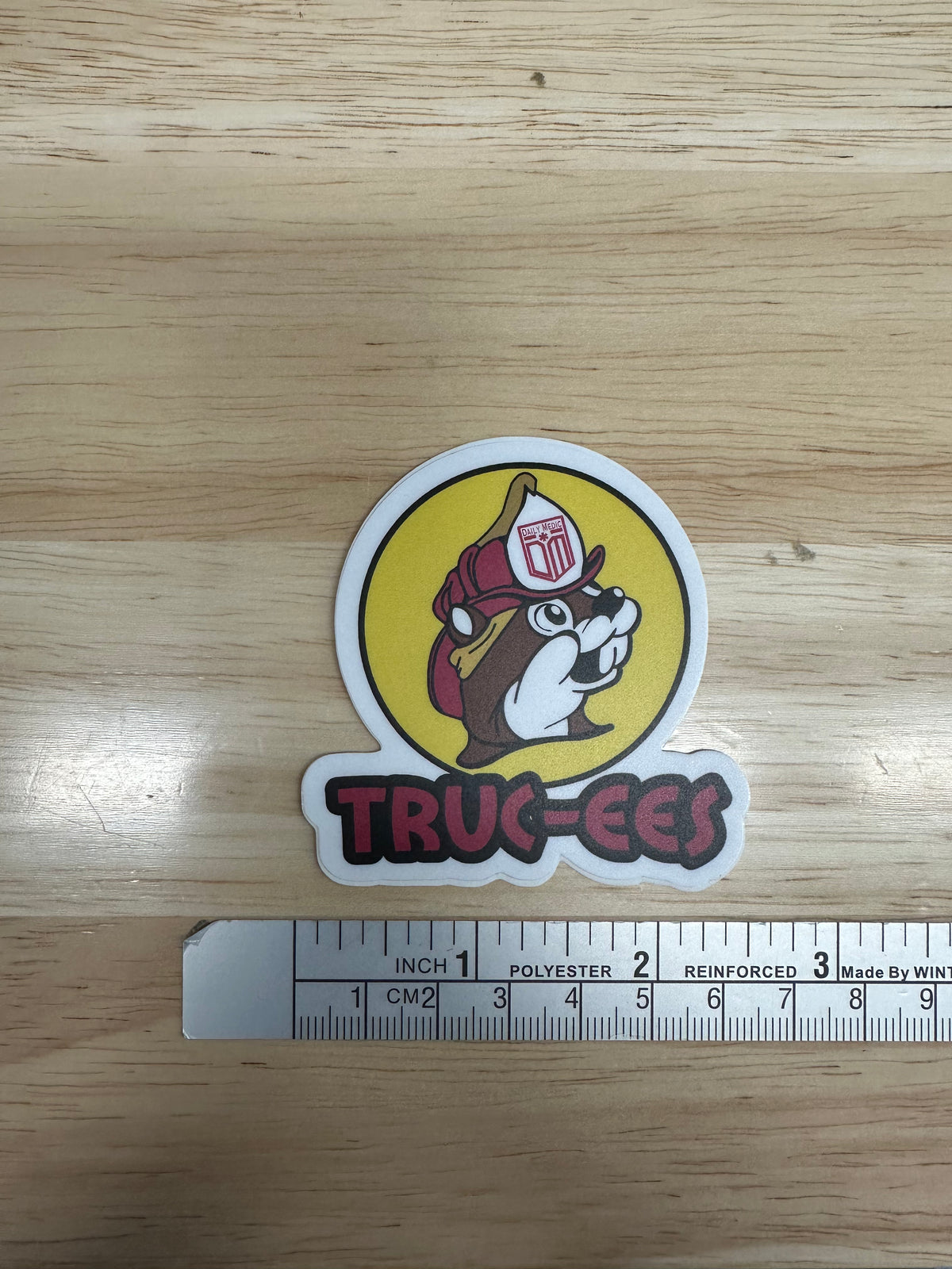 Truc-ees Firefighter Sticker