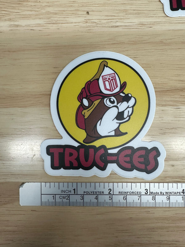 Truc-ees Firefighter Sticker