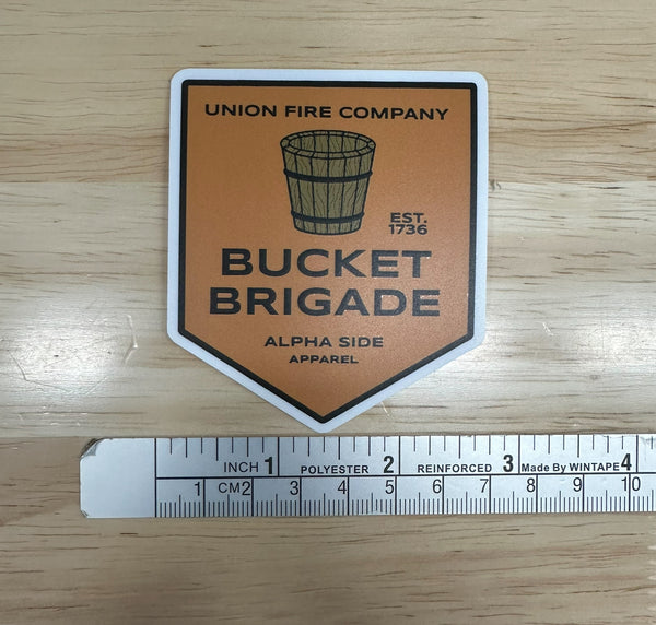 Union Fire Co. Bucket Brigade Sticker