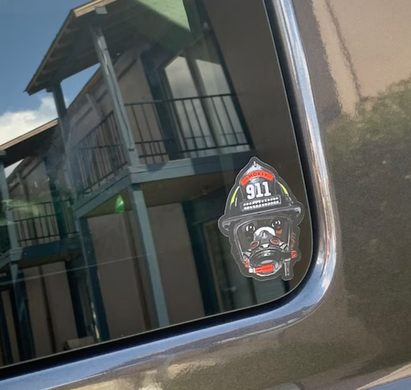 Smokey the Bear SCBA Sticker