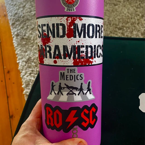 The Medics - Abbey Road Parody Sticker