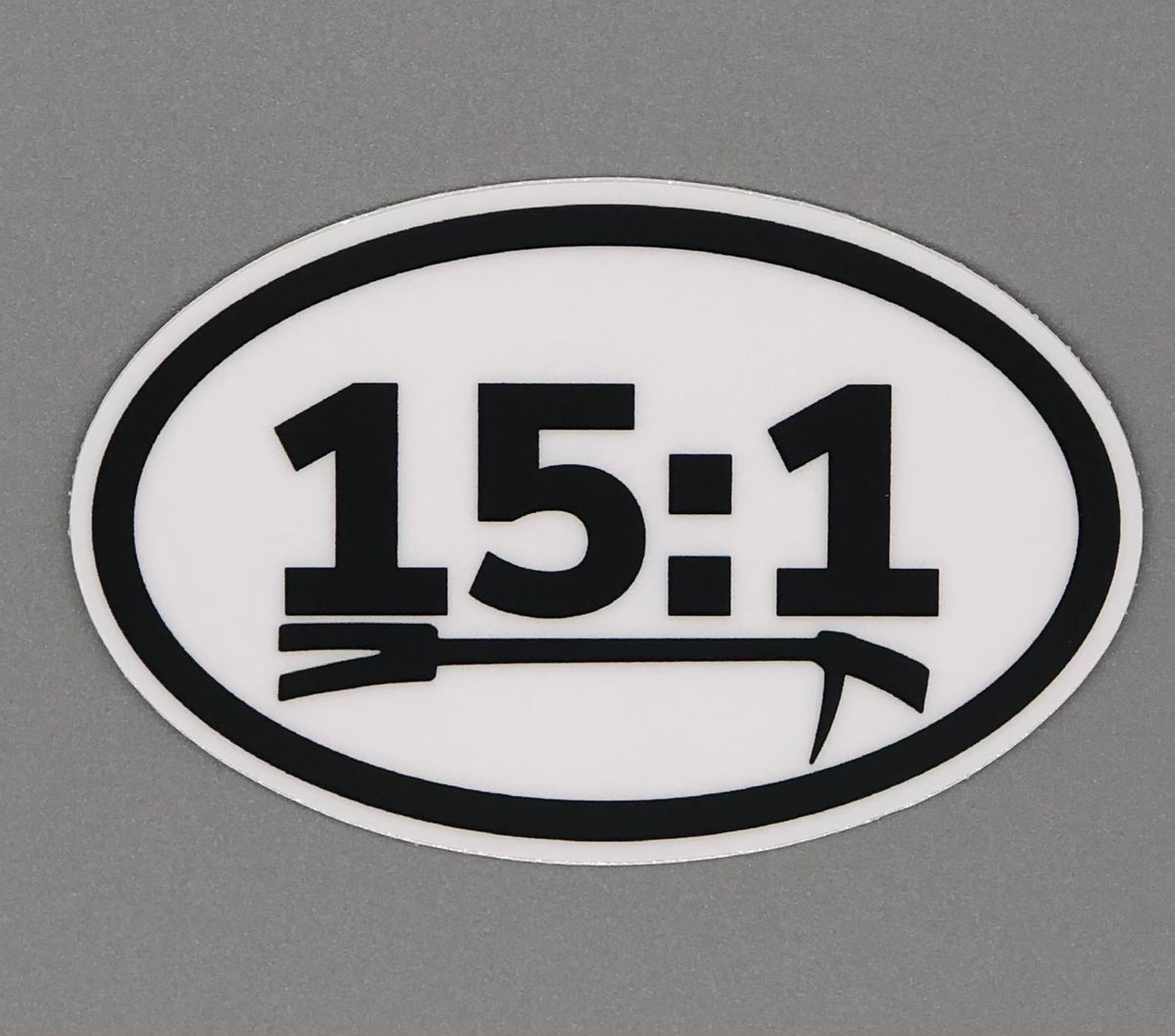 15:1 Marathon Style Halligan Sticker