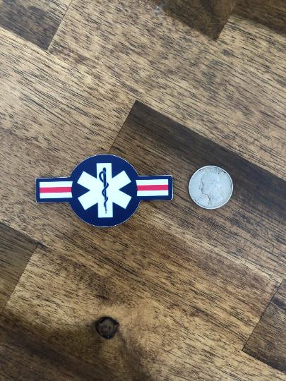 EMS Star of Life - Airforce Roundel Sticker