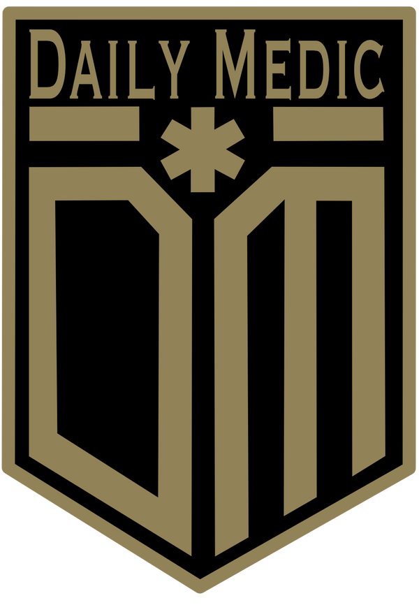 The Daily Medic - Seasonal Logo Sticker - Free Gift over $25 Purchase