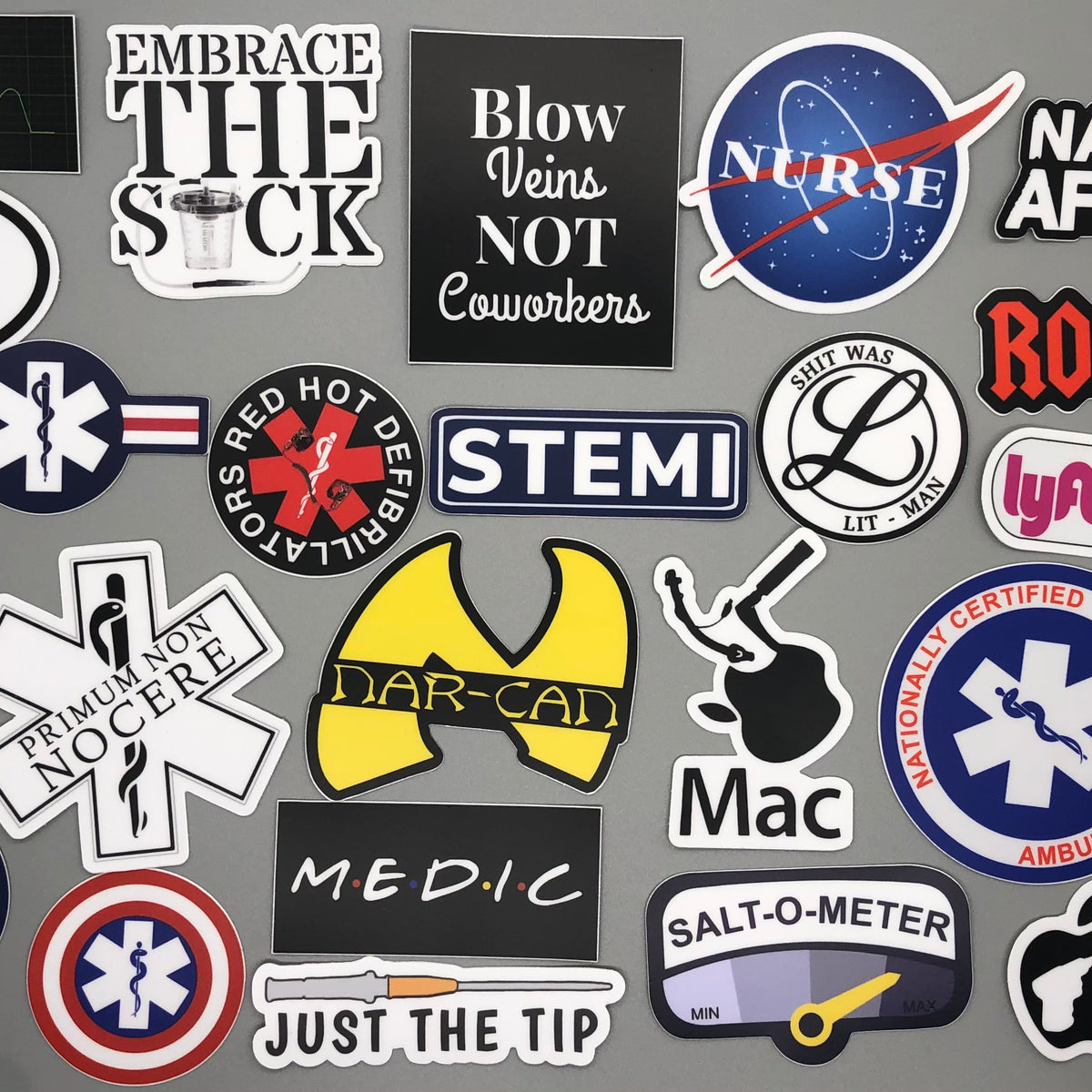 2 for $5 Medical Stickers – The Daily Medic