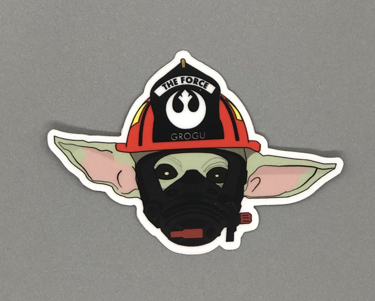 Baby Y. Firefighter Sticker