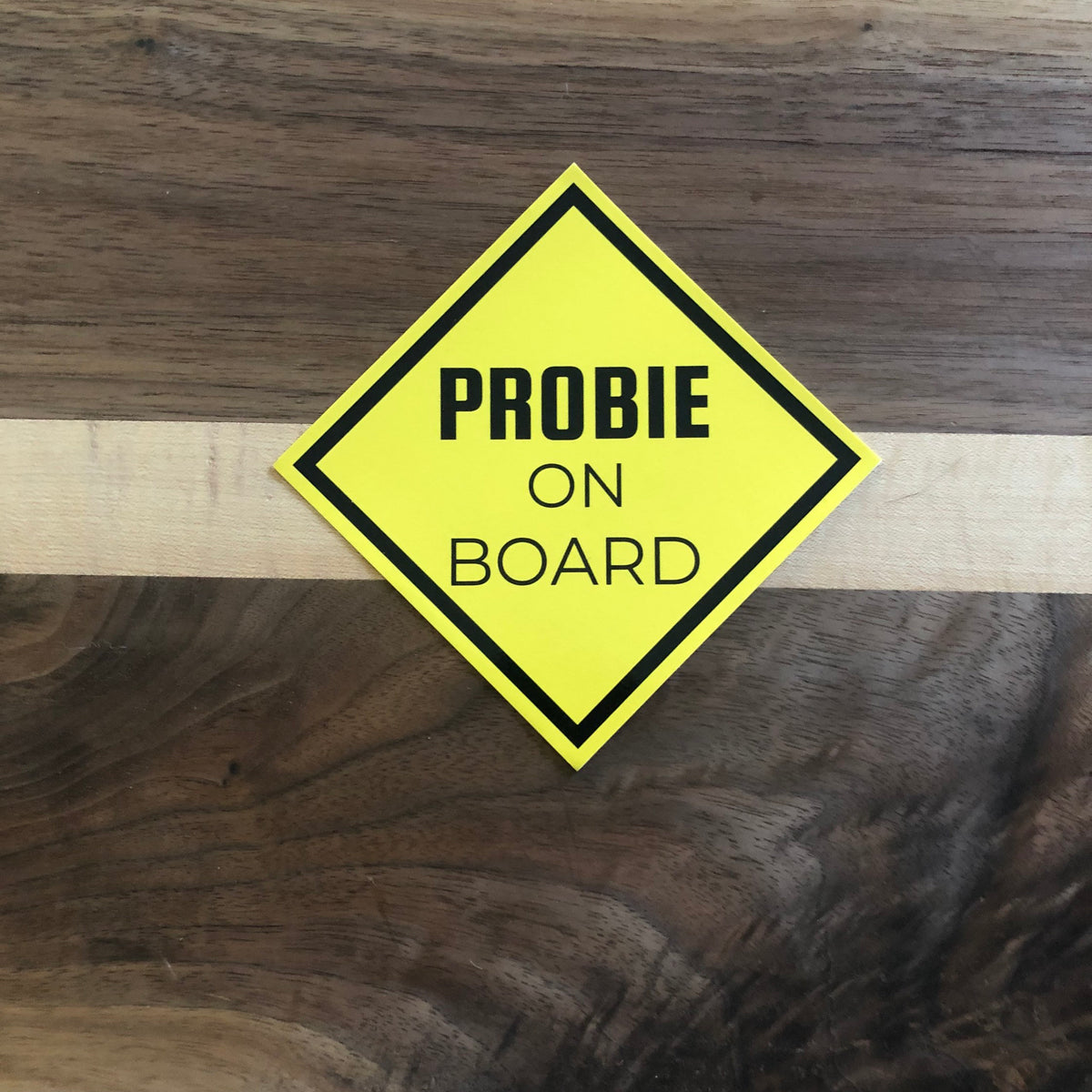 PROBIE ON BOARD window cling – The Daily Medic