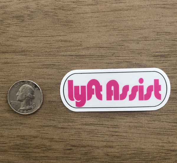 Lift Assist EMS paramedic Sticker