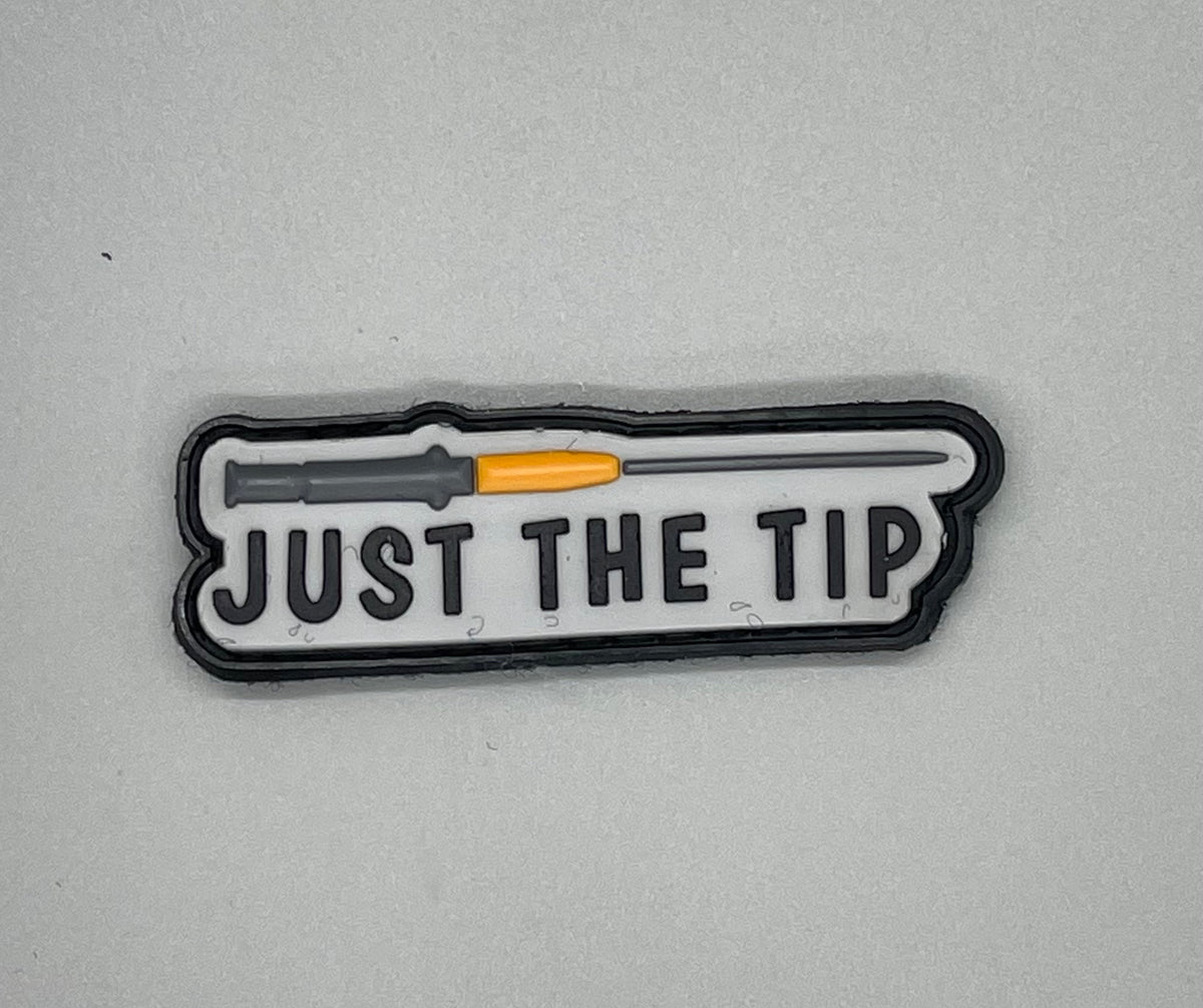 Just The Tip 16g Needle PVC Morale Patch