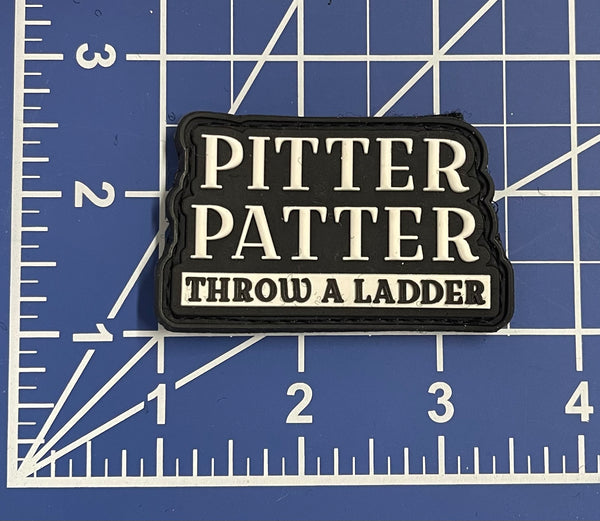 Pitter Patter Throw A Ladder Morale Patch