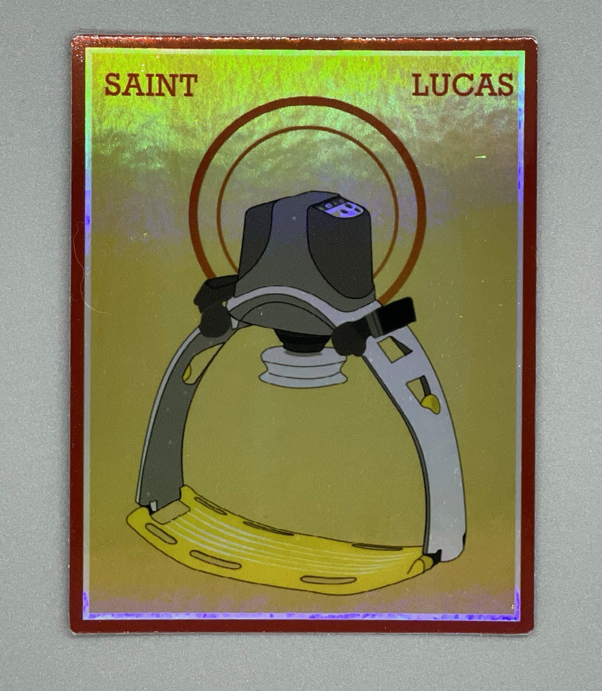 Saint Lucas Sticker