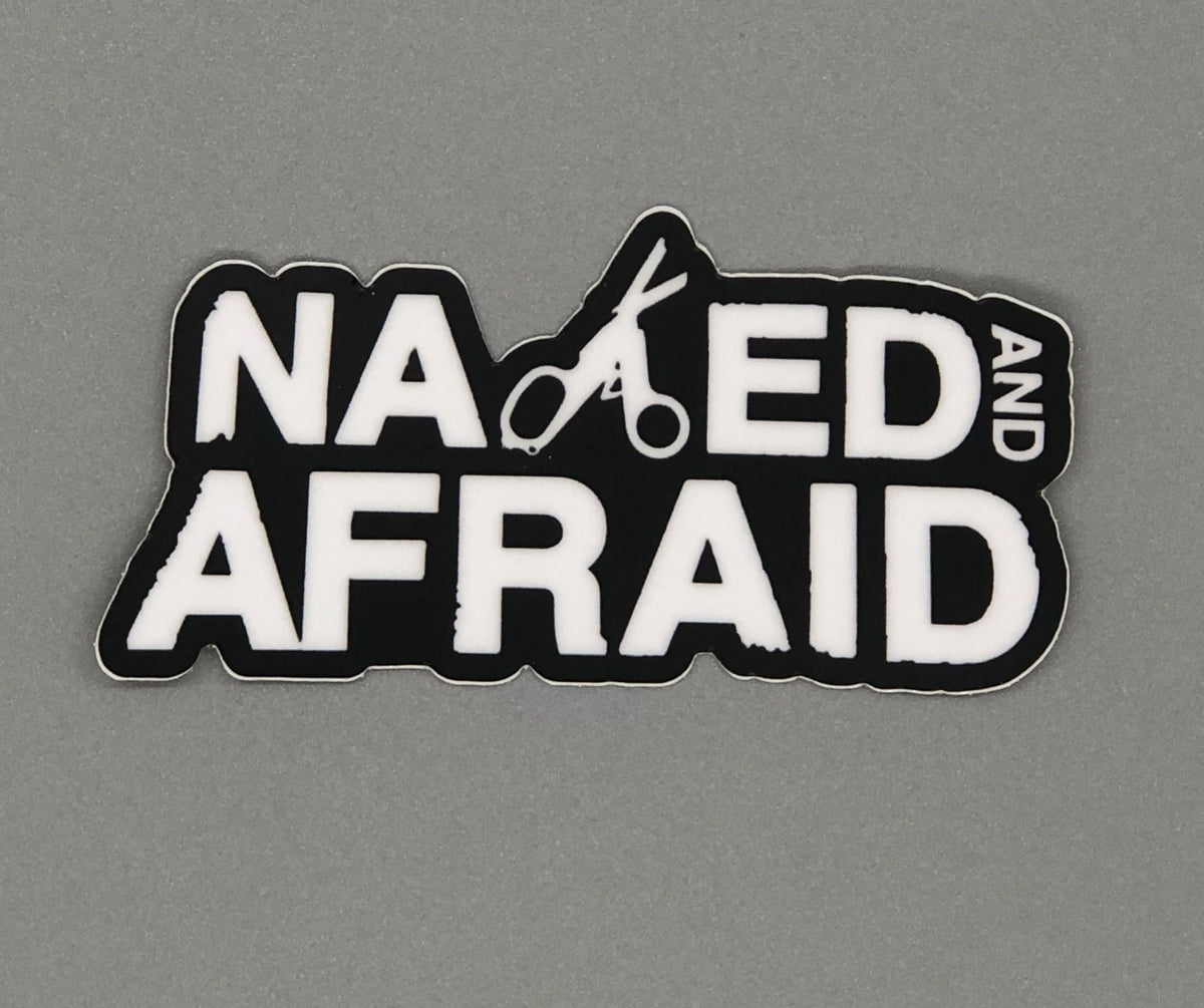 Naked and Afraid Trauma Shears Sticker