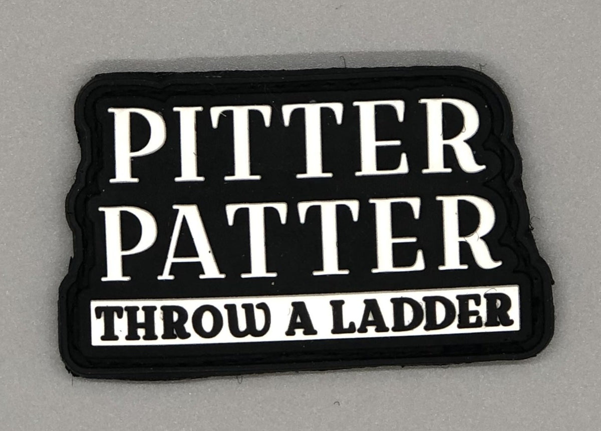 Pitter Patter Throw A Ladder Morale Patch