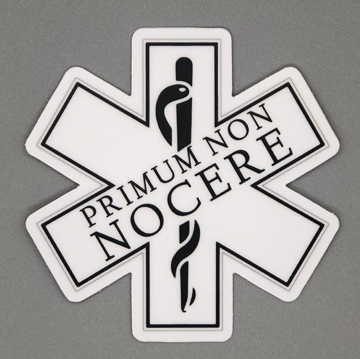 Do No Harm Star of Life Sticker