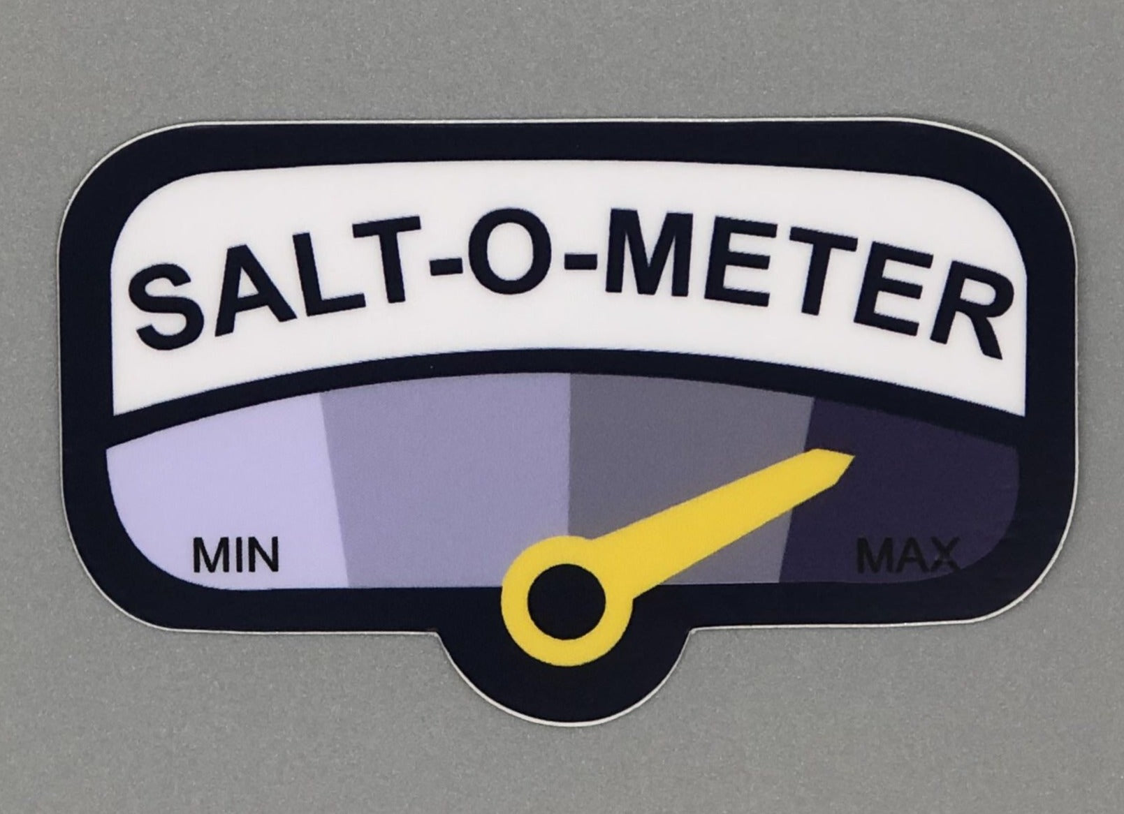 Salty Fireman Sticker SALT-O-METER Salty Firefighter Sticker – The Daily Medic